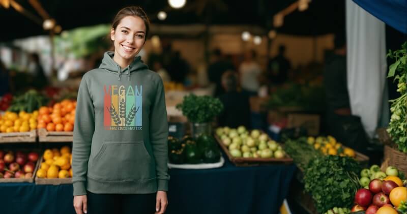 Dámská mikina vegan